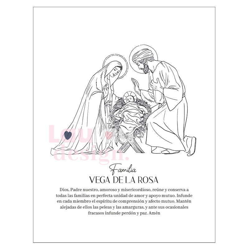 Cuadro Personalizado Religioso