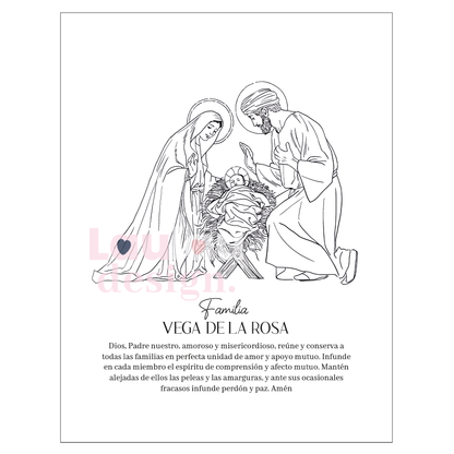 Cuadro Personalizado Religioso