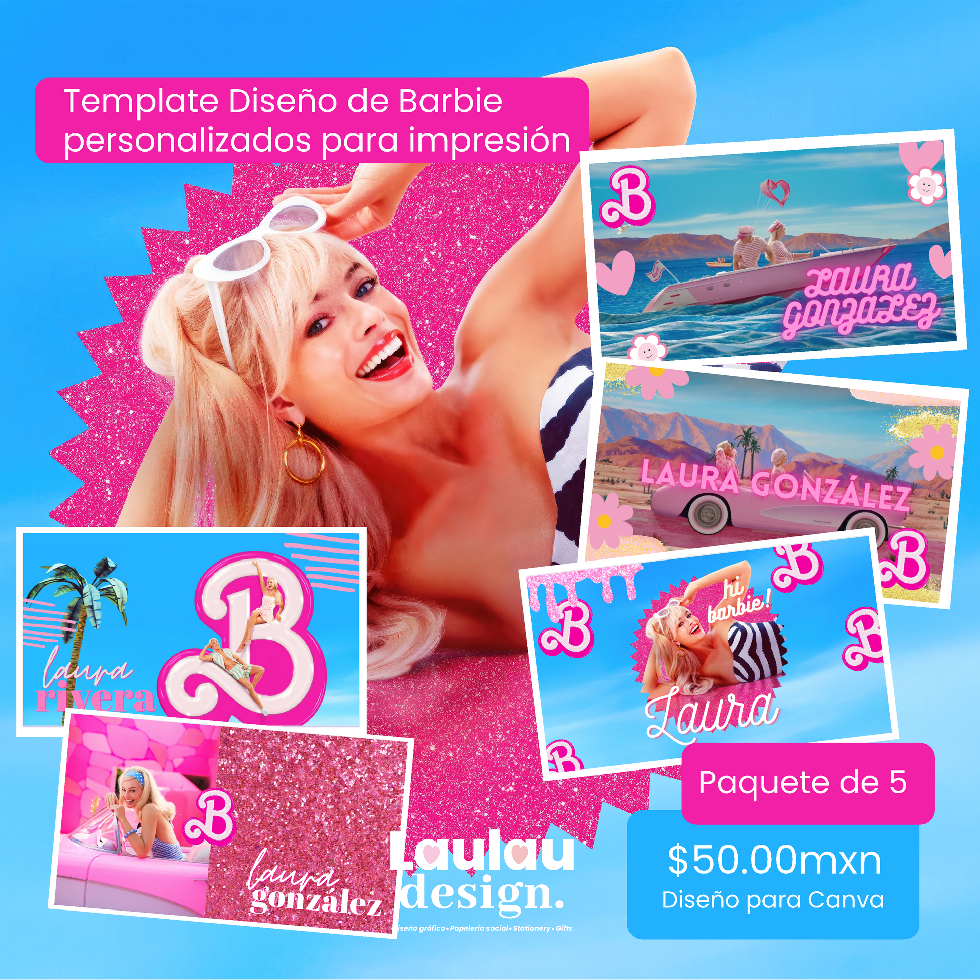 Barbie diseño top