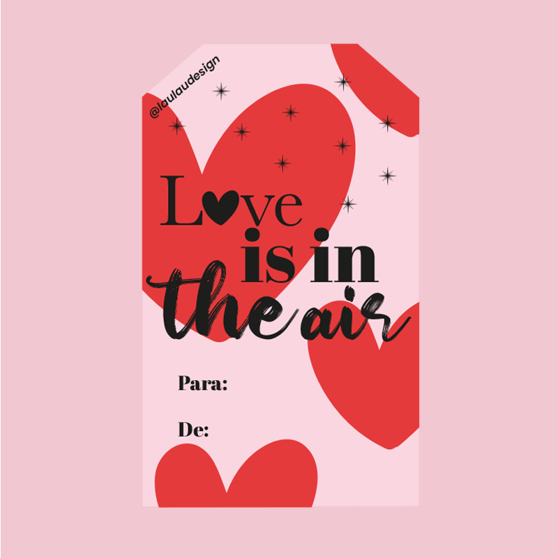 Tags Personalizadas San Valentín