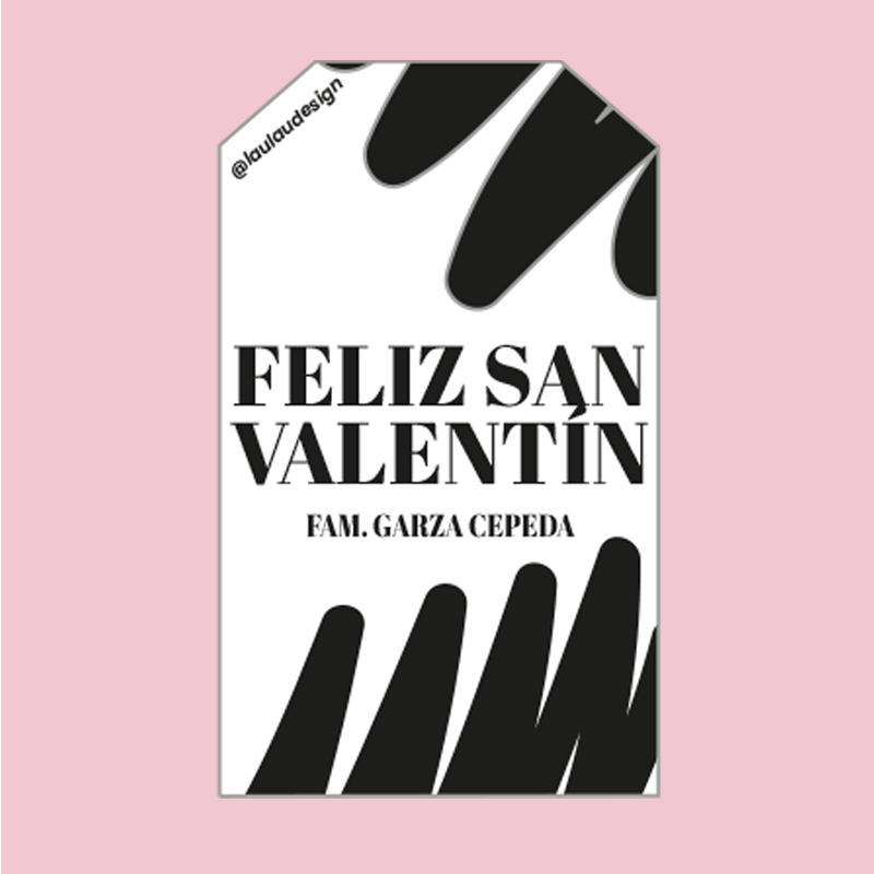 Tags Personalizadas San Valentín