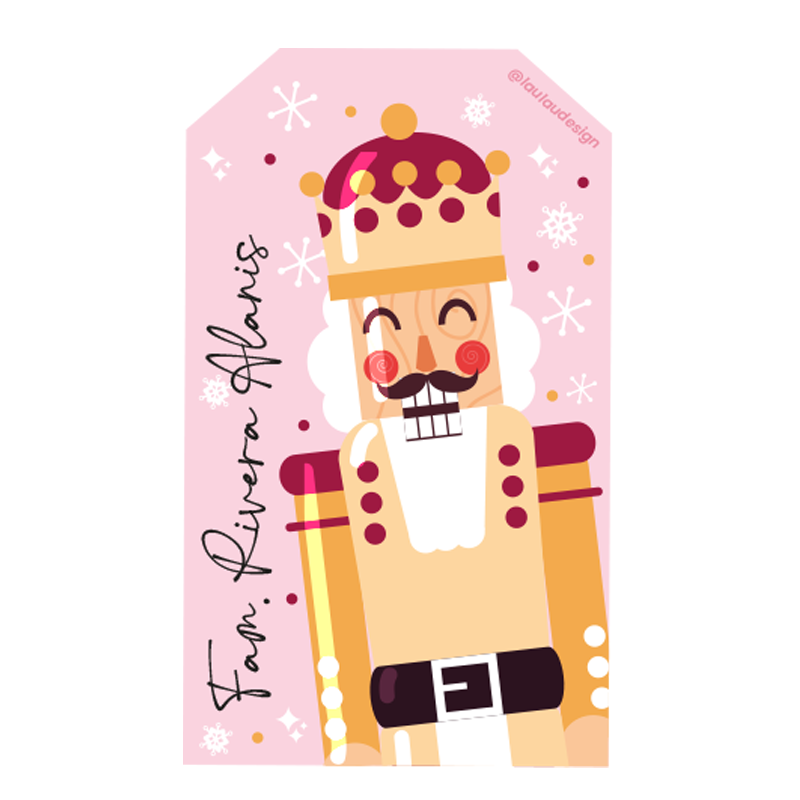 Tags Tarjetas Personalizadas Navideñas