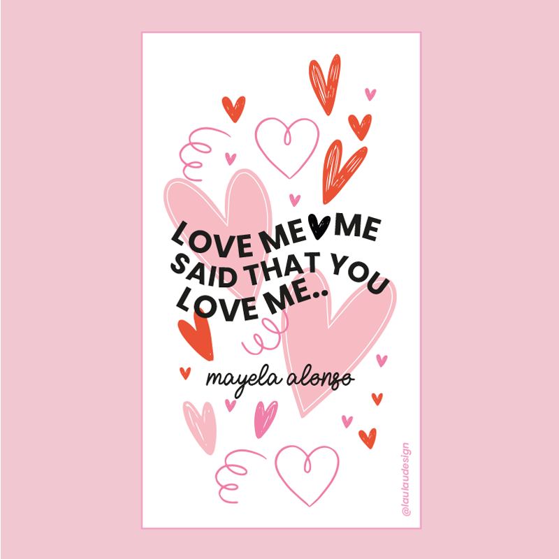 Etiquetas para Vino San Valentín