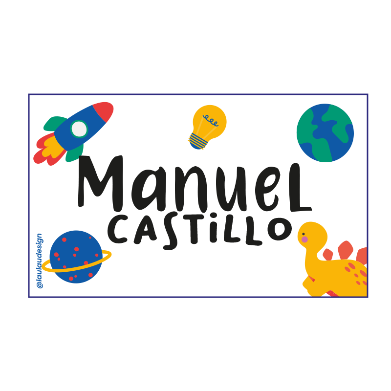 Etiquetas Personalizadas para Pequeños