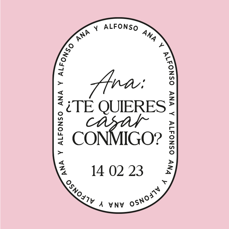 Etiquetas para Vino San Valentín