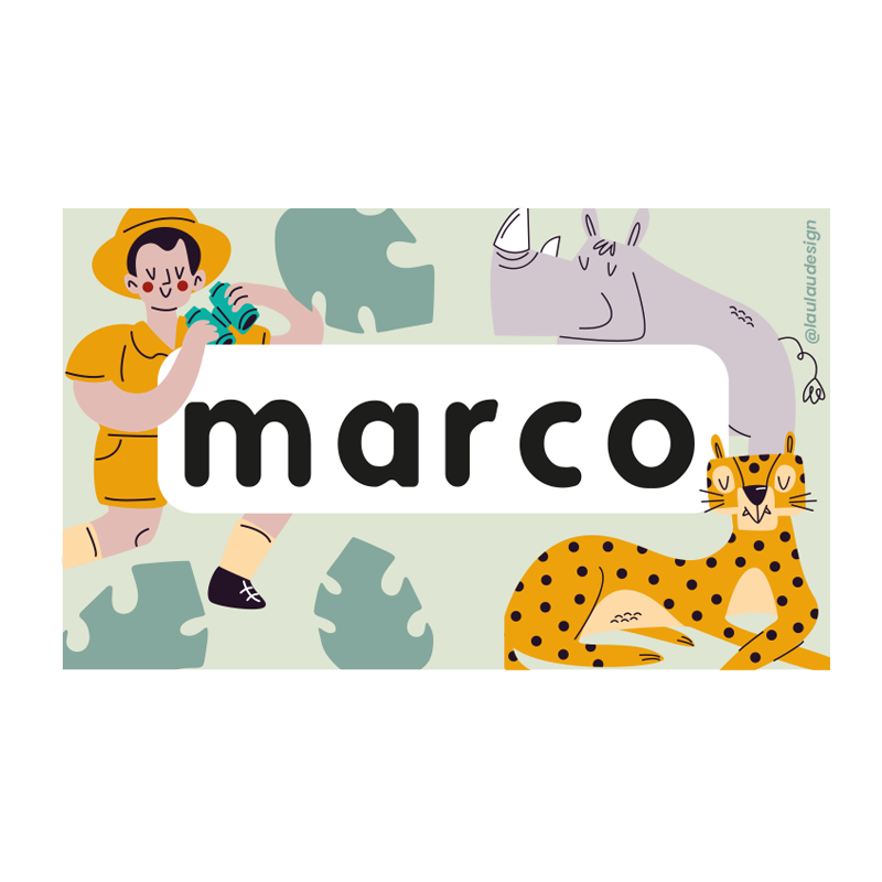Etiquetas Personalizadas para Pequeños